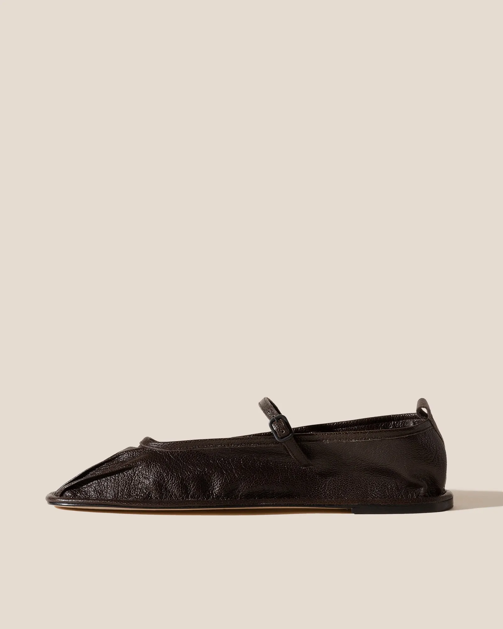 DANSA SUPPLE SHINY - Pleated-Toe Mary Jane Pump sold by Hereu Studio