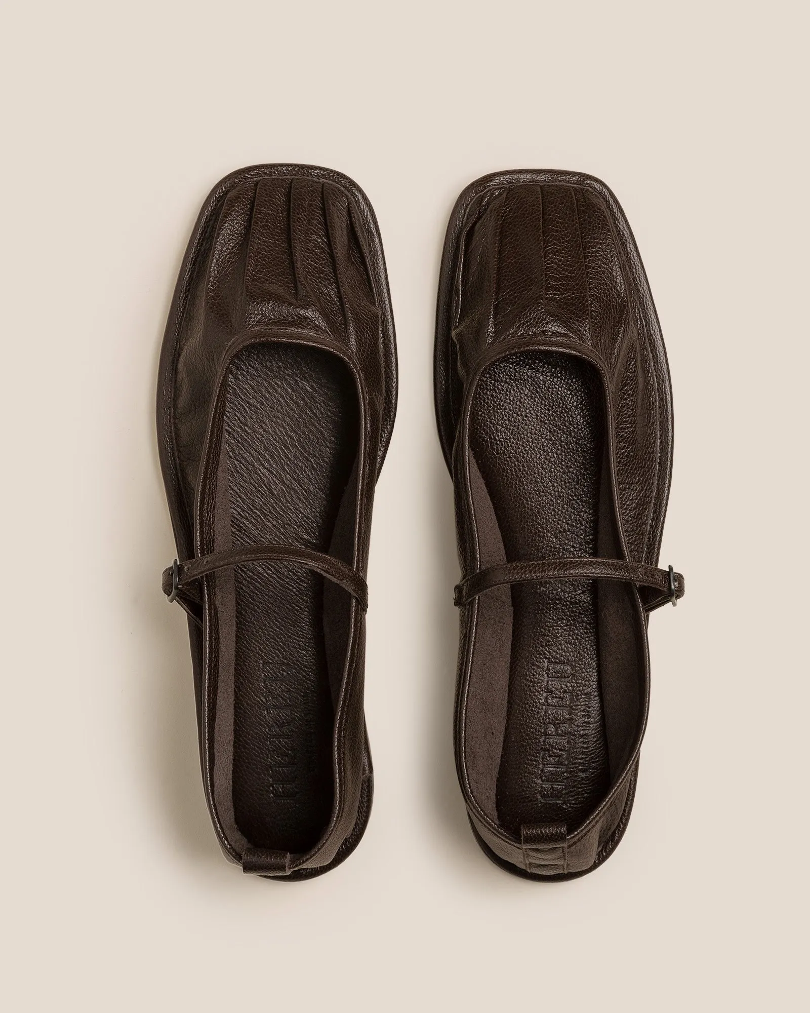 DANSA SUPPLE SHINY - Pleated-Toe Mary Jane Pump sold by Hereu Studio product image thumbnail 2