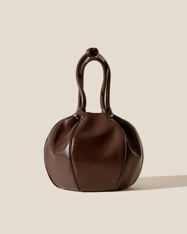 GLOBUL DISTRESSED - Balloon-Shaped Shoulder Bag sold by Hereu Studio