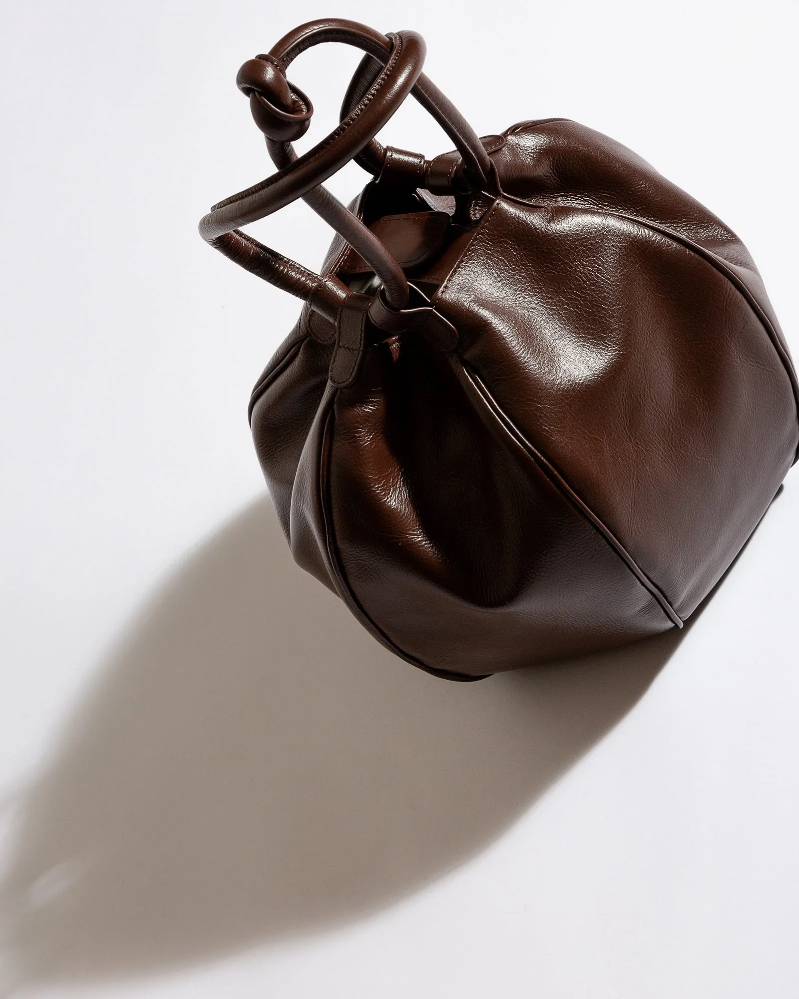 GLOBUL DISTRESSED - Balloon-Shaped Shoulder Bag sold by Hereu Studio product image thumbnail 2
