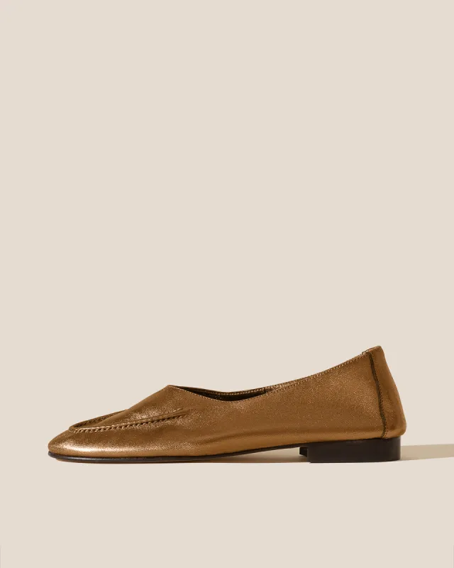 JULIOL METALLIC - High Cut Deconstructed Loafer sold by Hereu Studio
