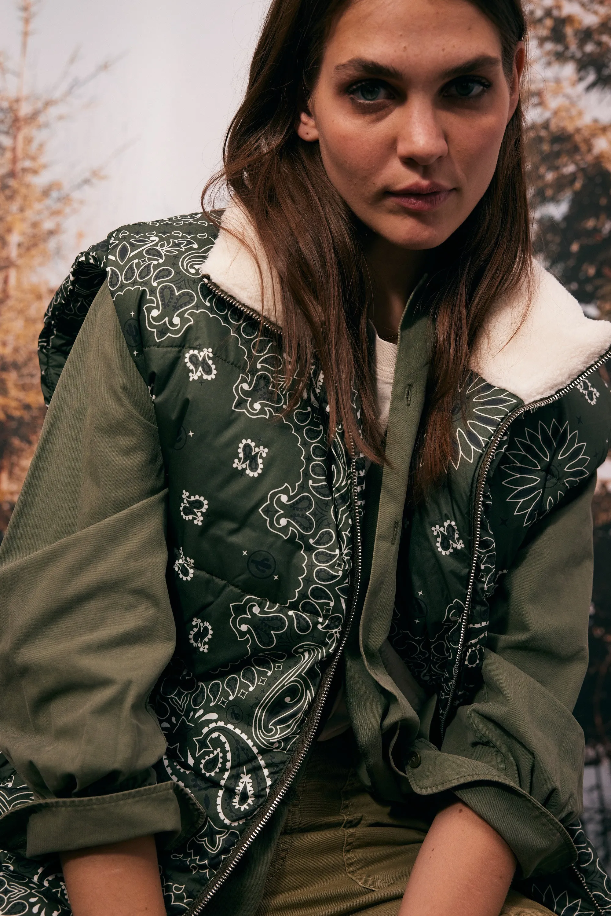 PHOENIX JACKET KAKI BANDANA sold by Arizona Love product image thumbnail 2