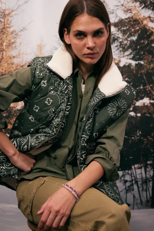 PHOENIX JACKET KAKI BANDANA sold by Arizona Love