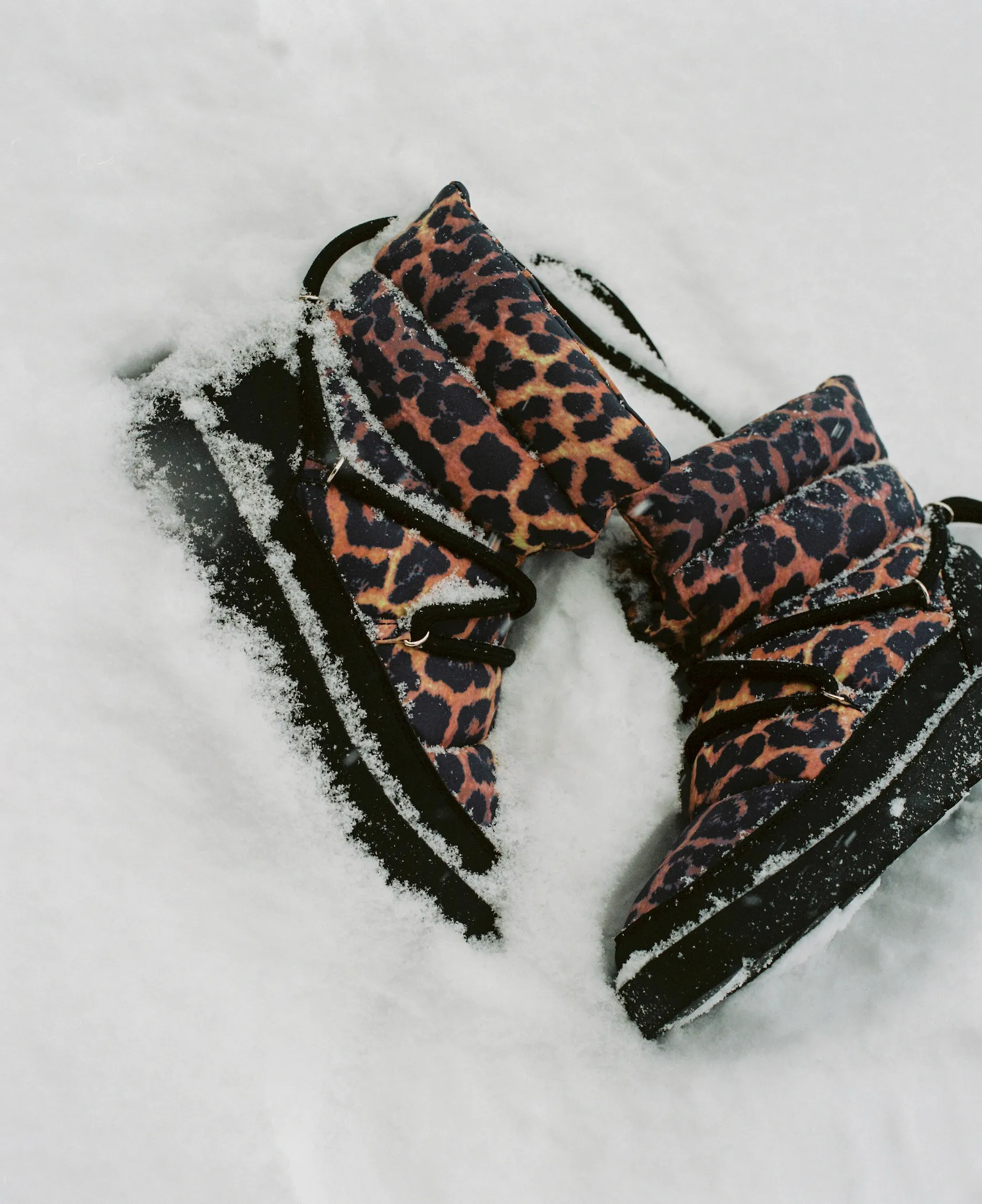 Snow boots leopard sold by Arizona Love product image thumbnail 2