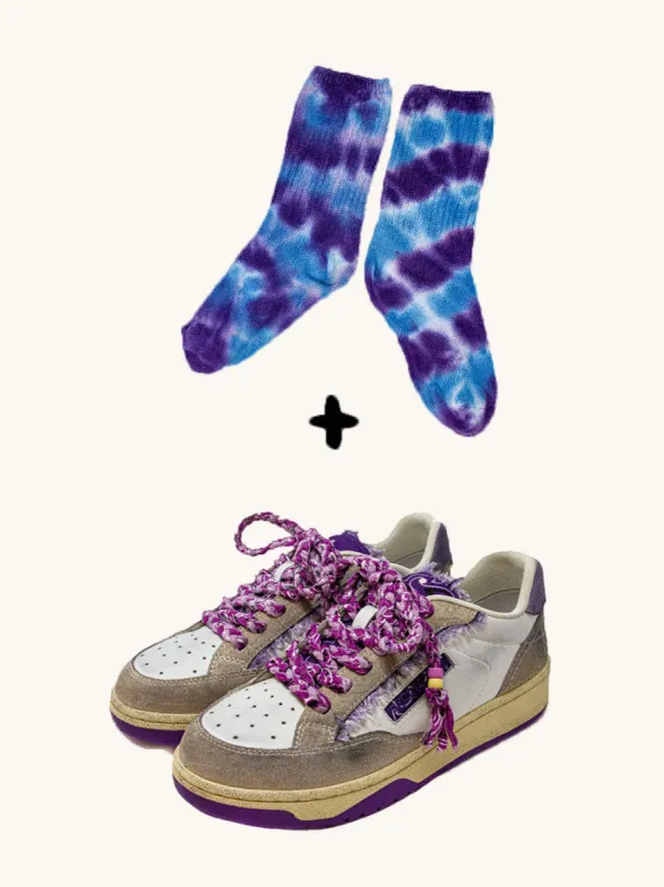 Pack Sneakers Violet made by Arizona Love
