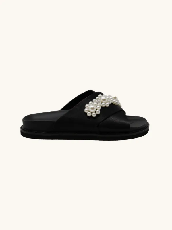 Evening Sandals Pearls made by Arizona Love