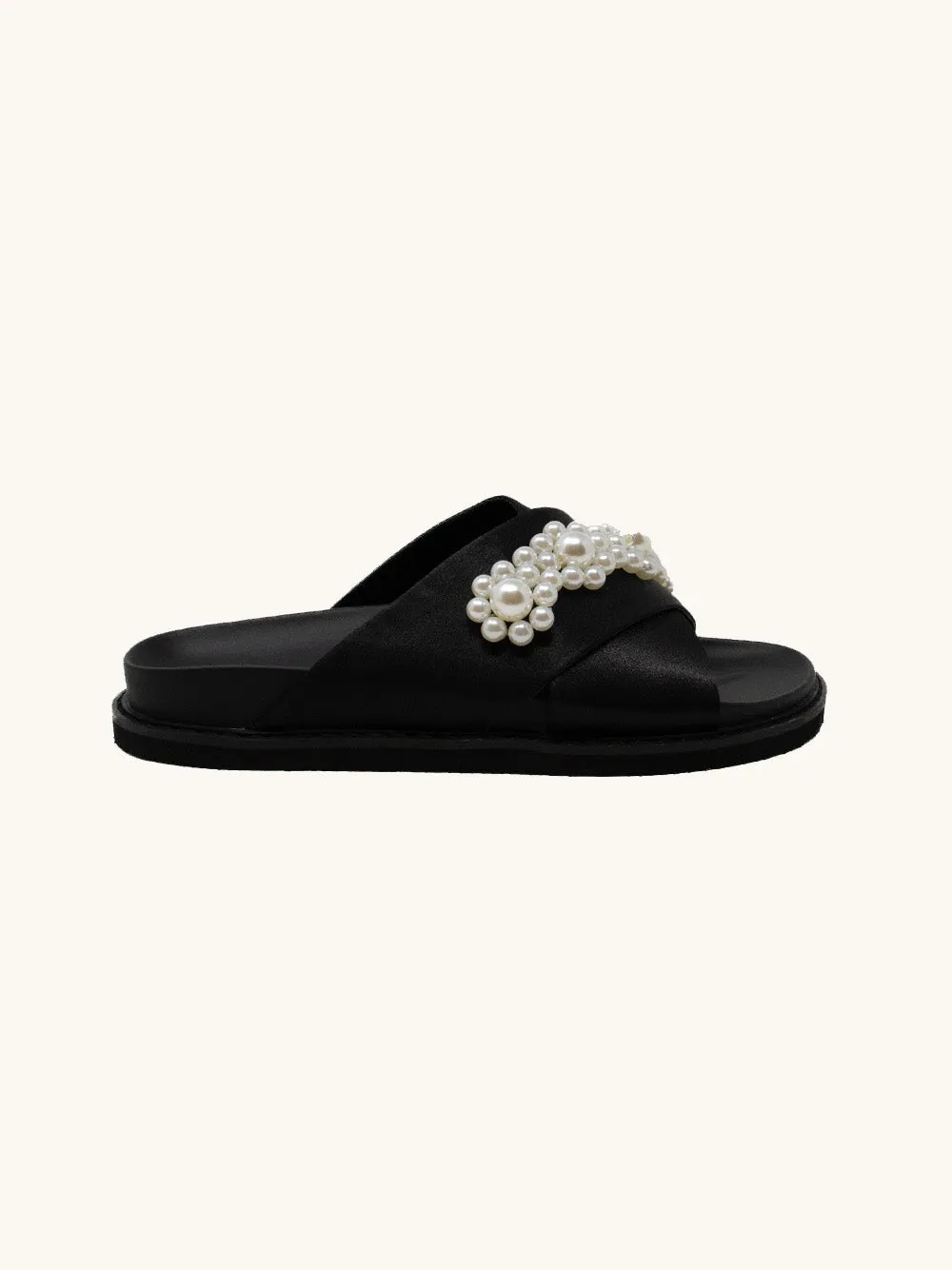 Evening Sandals Pearls sold by Arizona Love