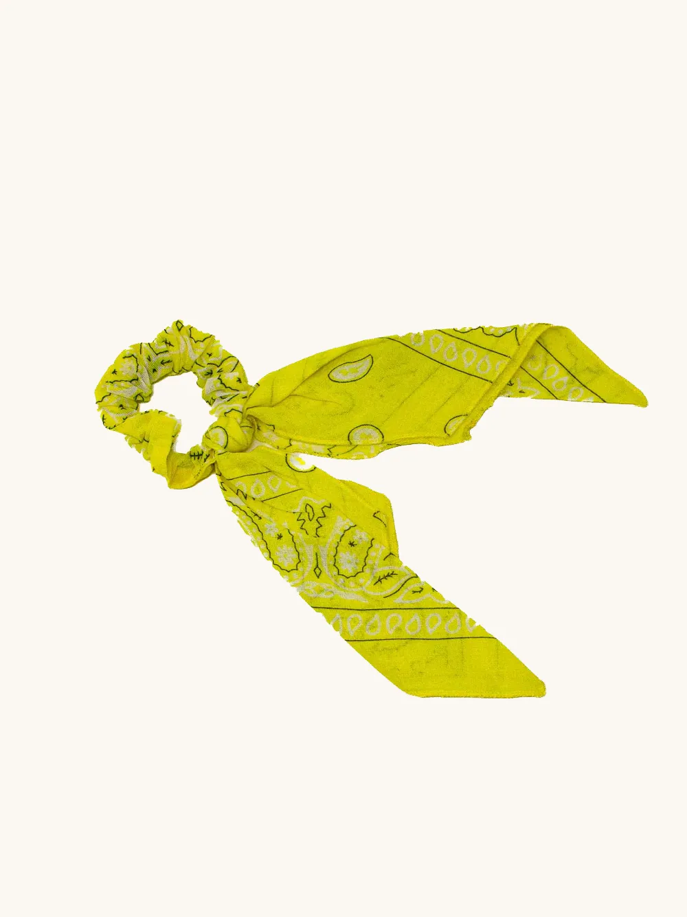 Ponytail Chouchou Yellow sold by Arizona Love