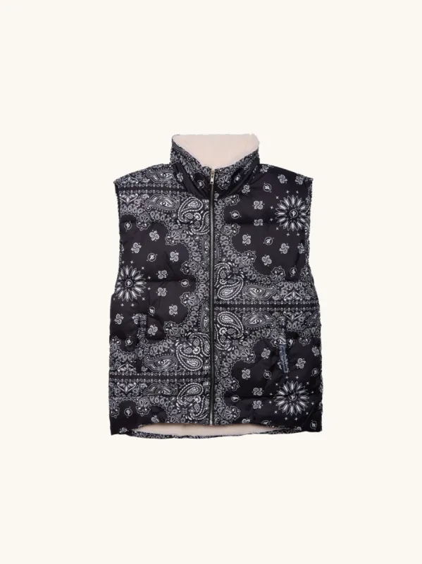 Phoenix Sleeveless Jacket Black sold by Arizona Love