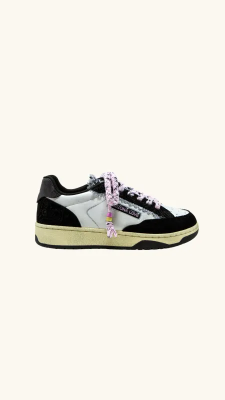 Venice sneakers suede black sold by Arizona Love
