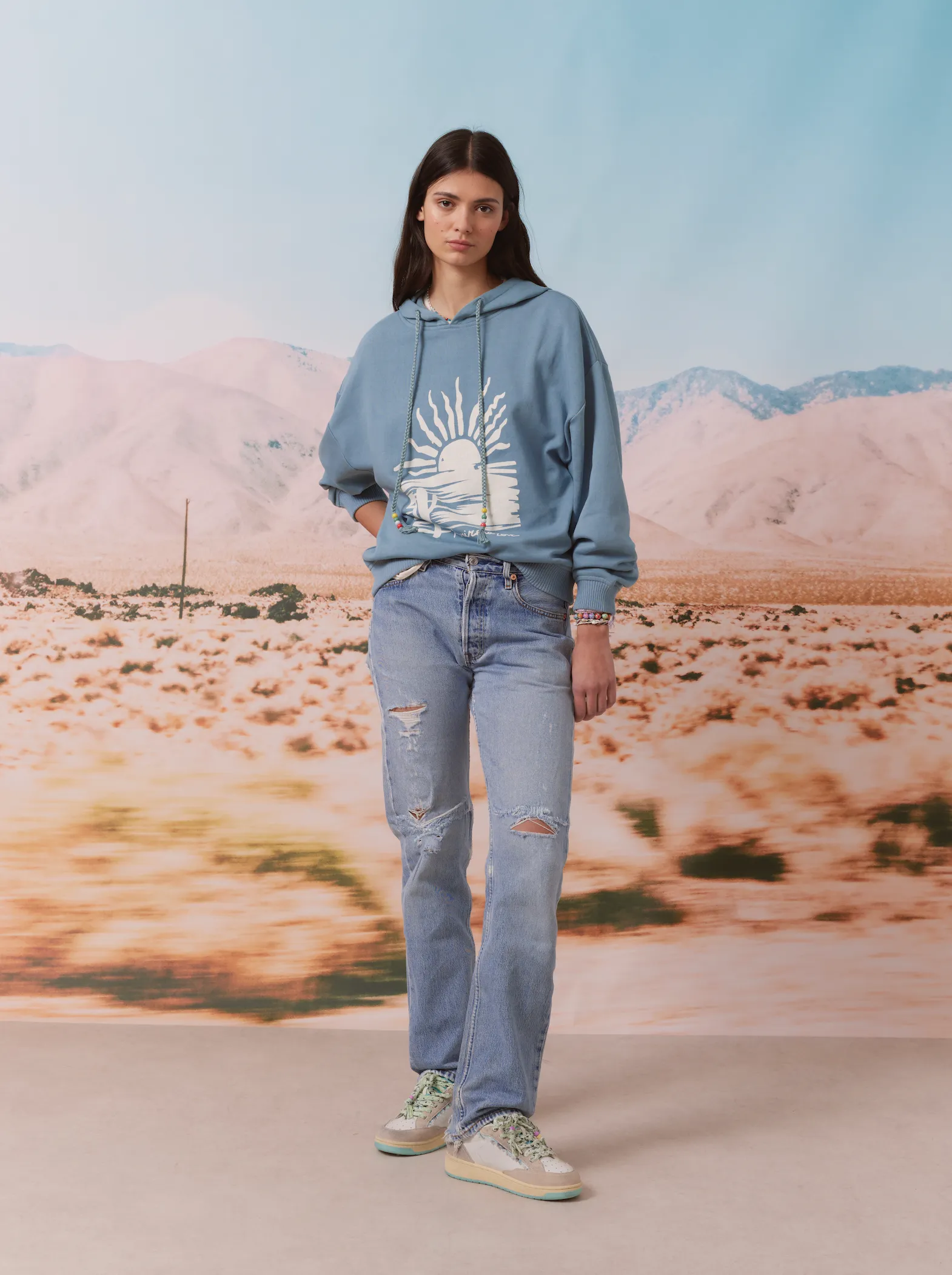 Venice sneakers aqua sold by Arizona Love product image thumbnail 2