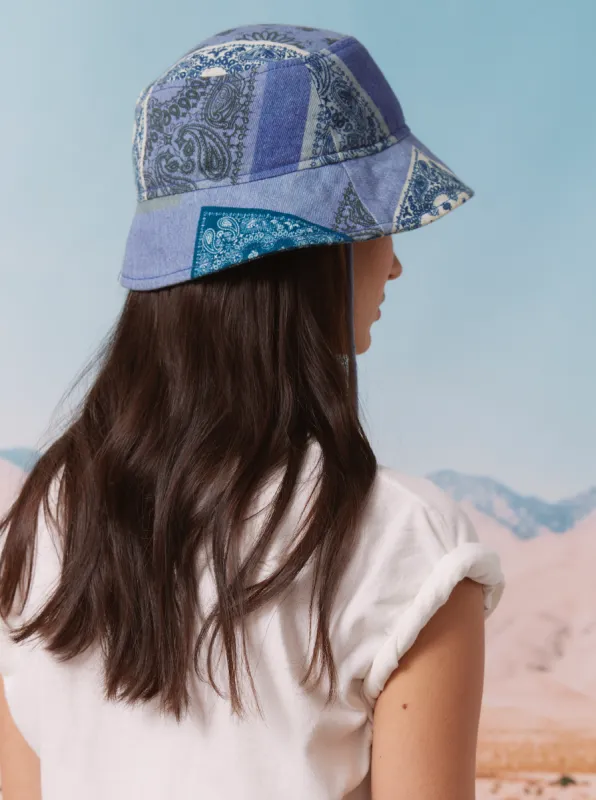 Denim hat sold by Arizona Love