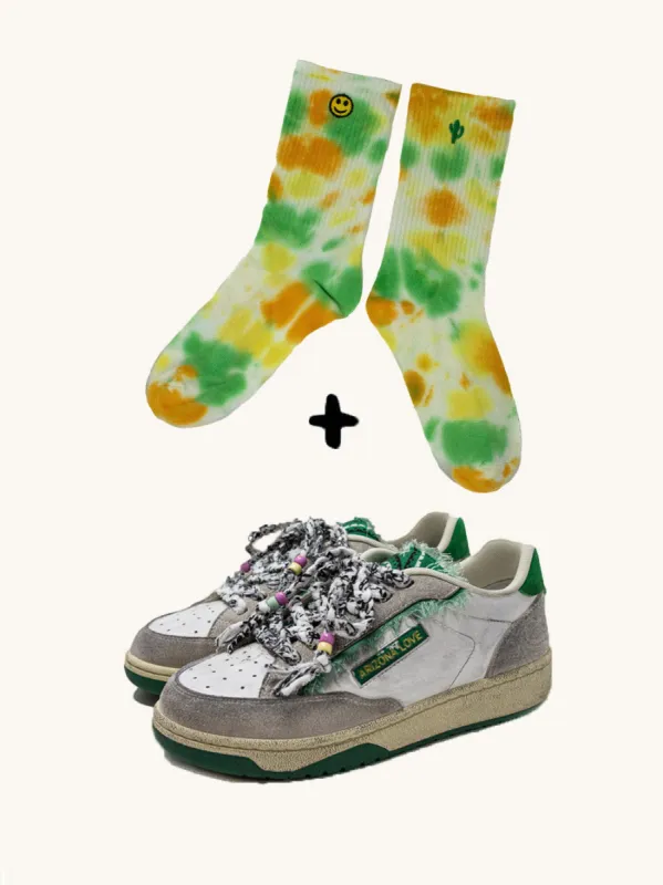 Pack sneakers green sold by Arizona Love