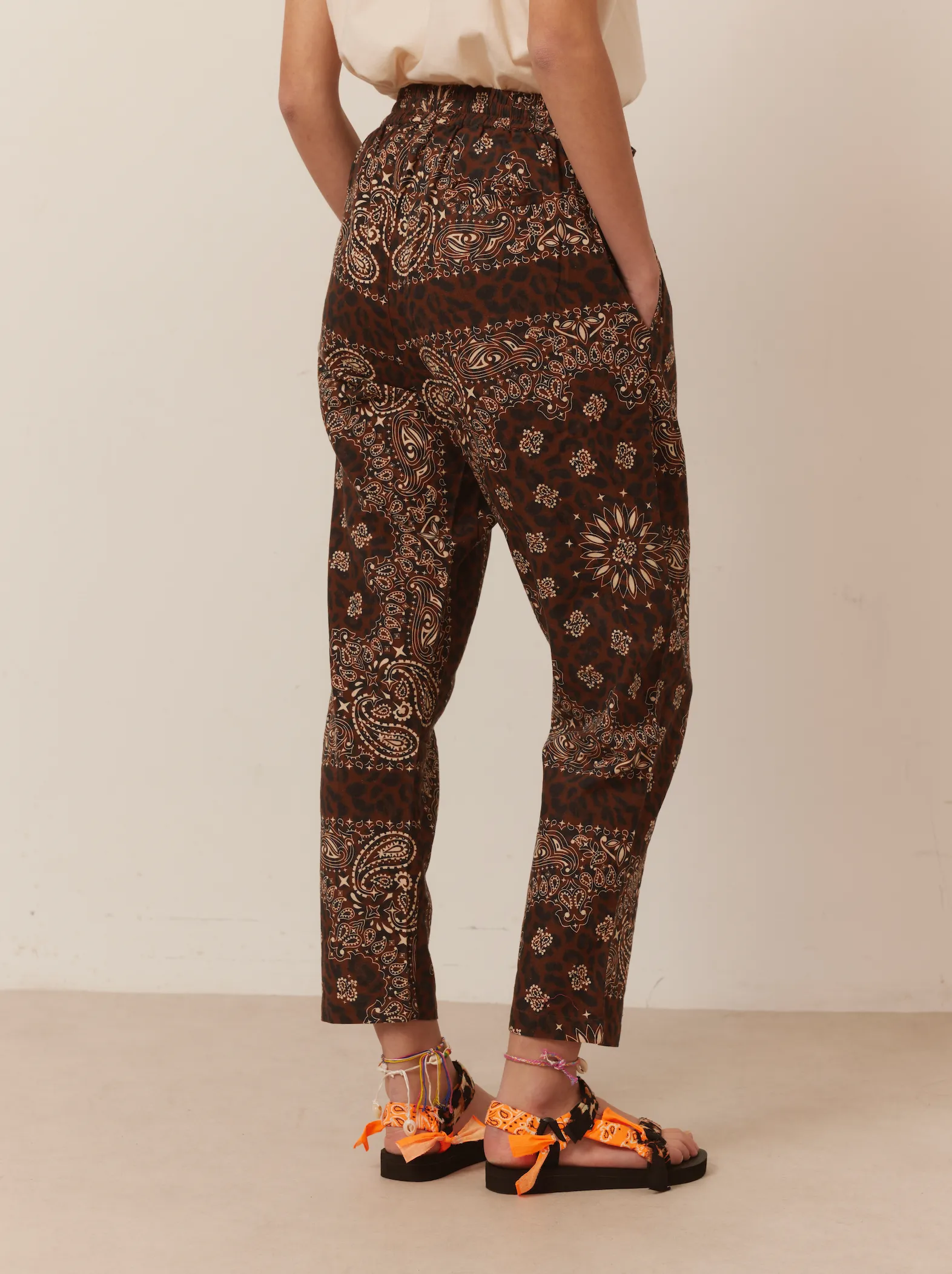 Bandana leopard pants sold by Arizona Love product image thumbnail 3