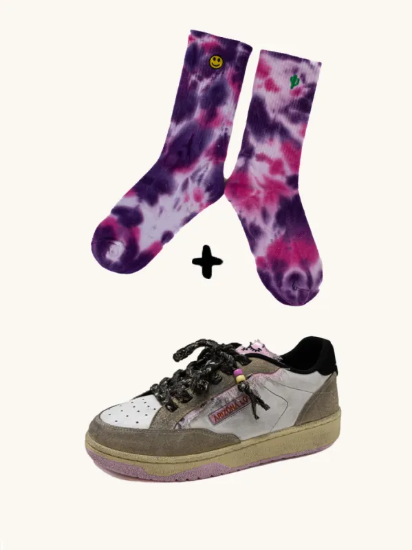 Pack sneakers pink made by Arizona Love