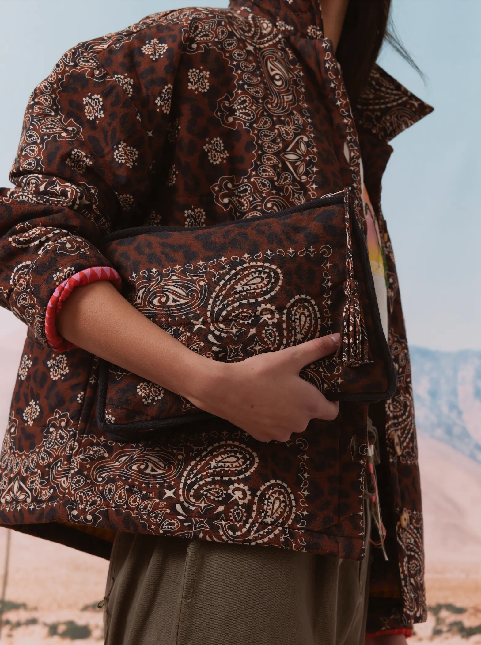 Leopard pouch sold by Arizona Love