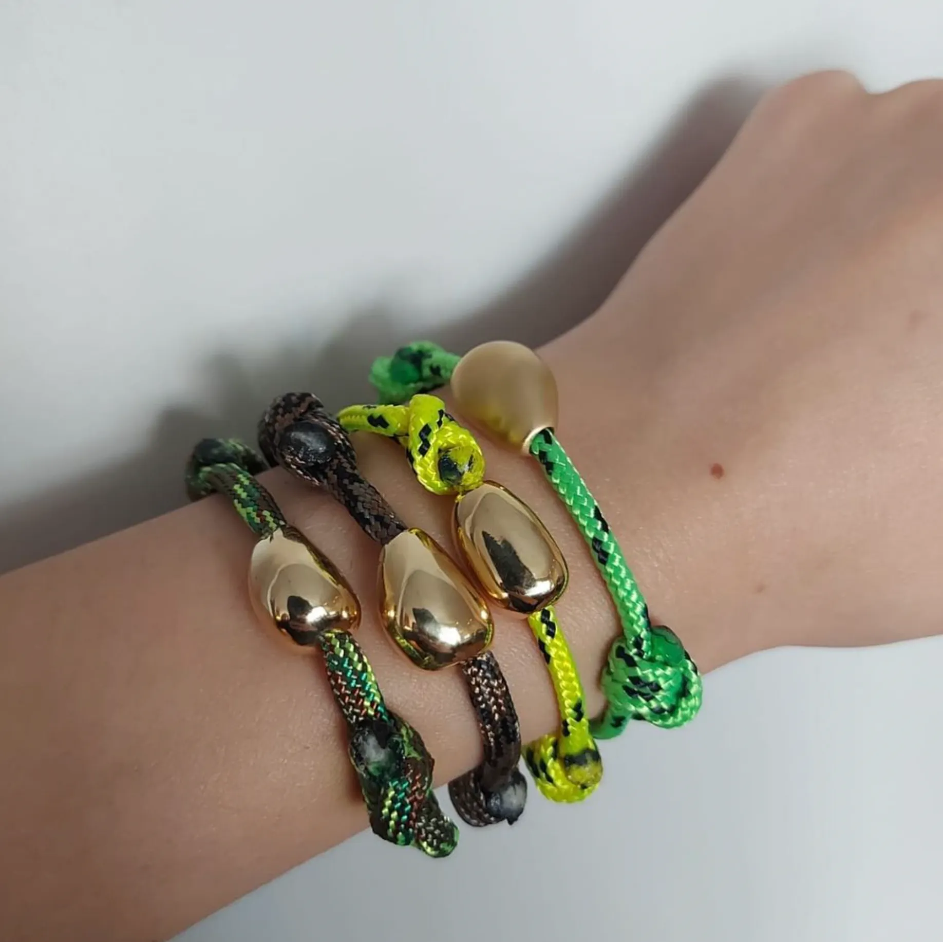 Gold drop bracelet sold by Arizona Love product image thumbnail 5