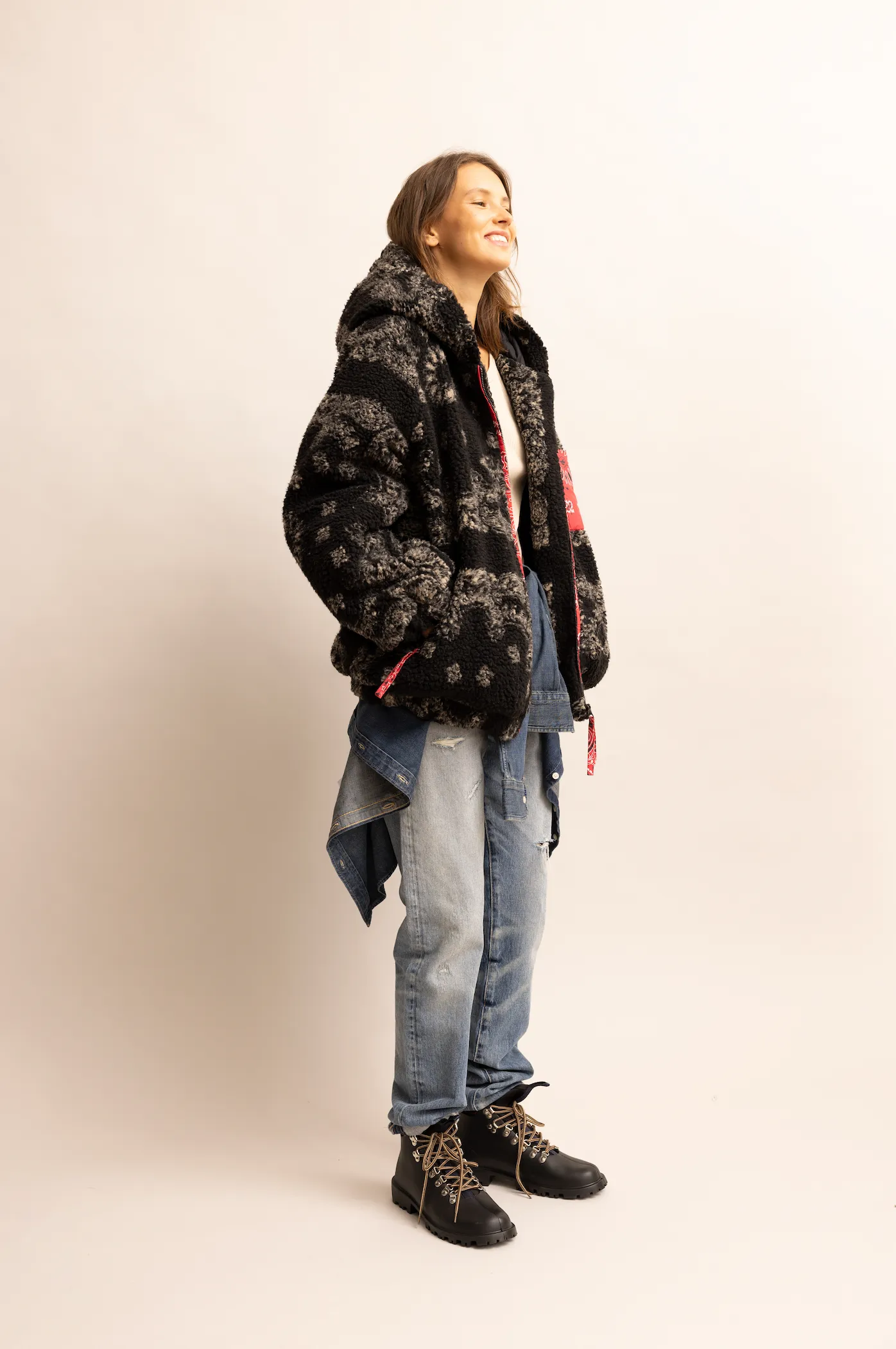 Hills jacket black bandana sold by Arizona Love product image thumbnail 3