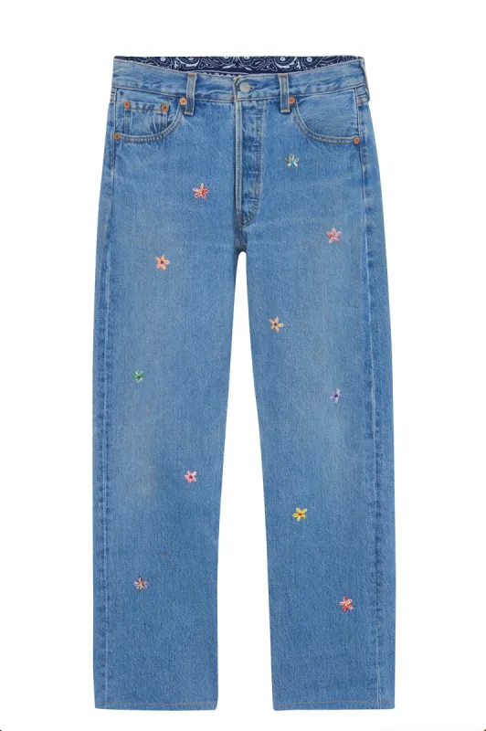 VINTAGE JEAN FLOWER #2 sold by Arizona Love