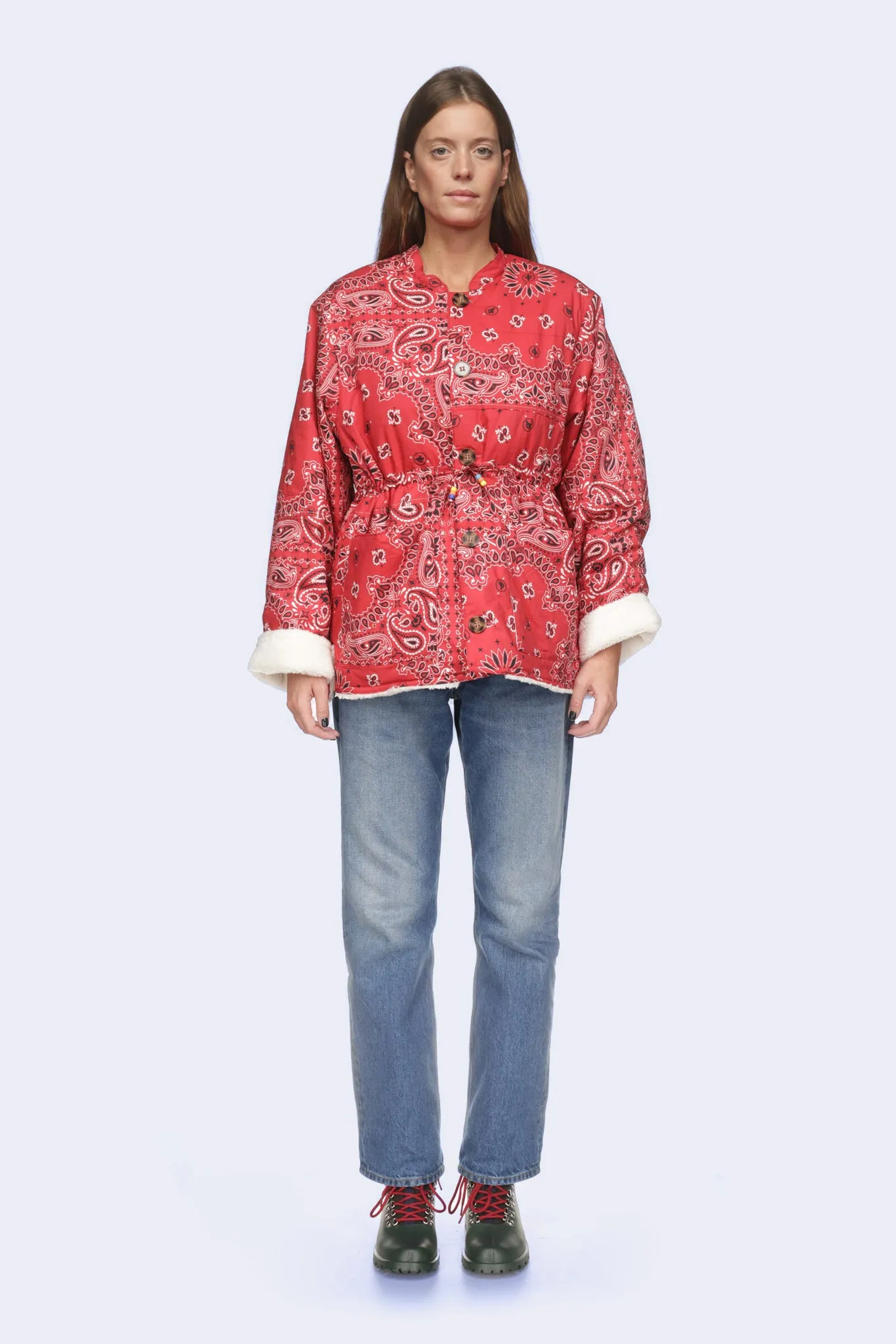 MAROON JACKET RED sold by Arizona Love product image thumbnail 2