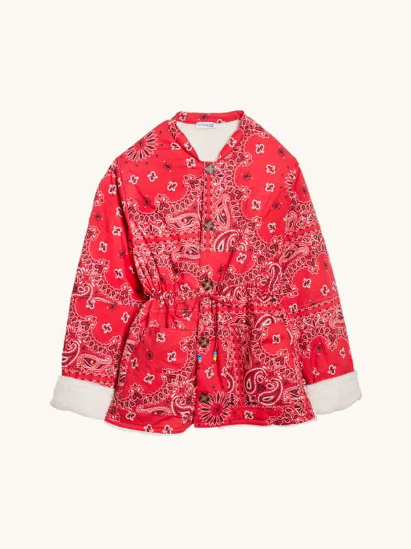 MAROON JACKET RED sold by Arizona Love