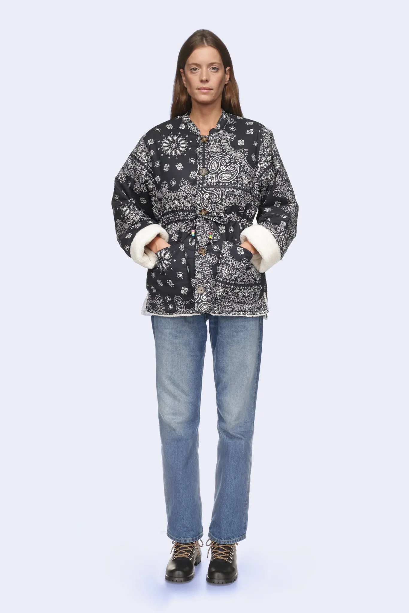 MAROON JACKET BLACK sold by Arizona Love product image thumbnail 2