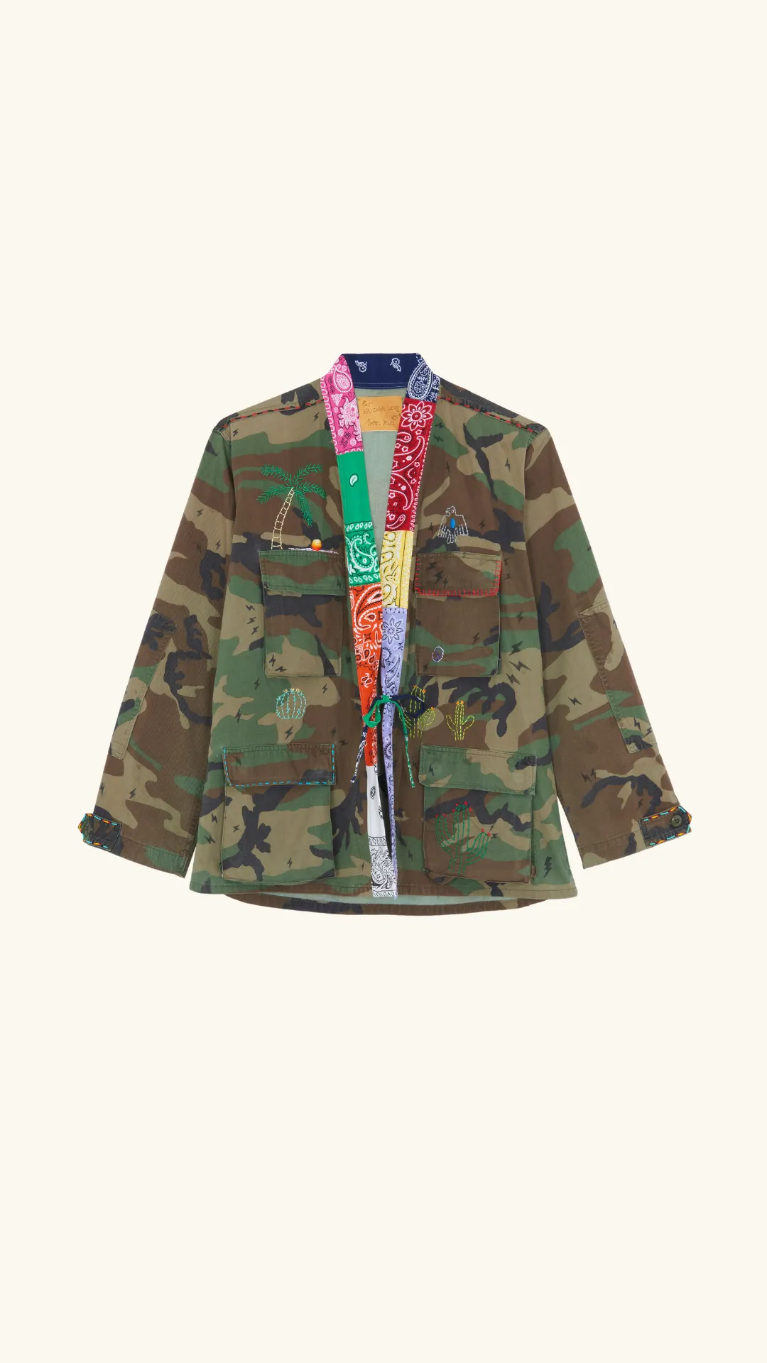 Kabu kimono army sold by Arizona Love