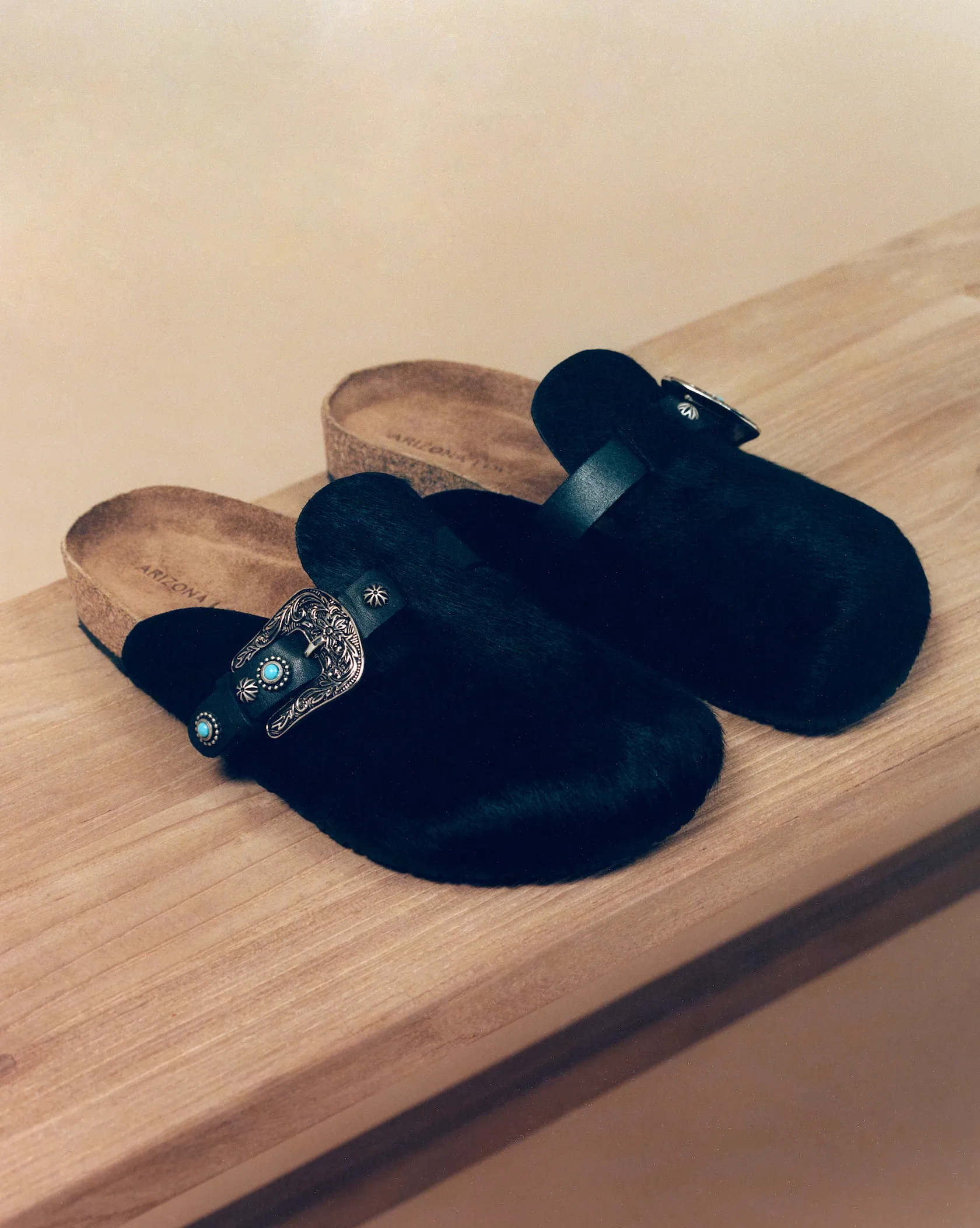 Polly clog black sold by Arizona Love