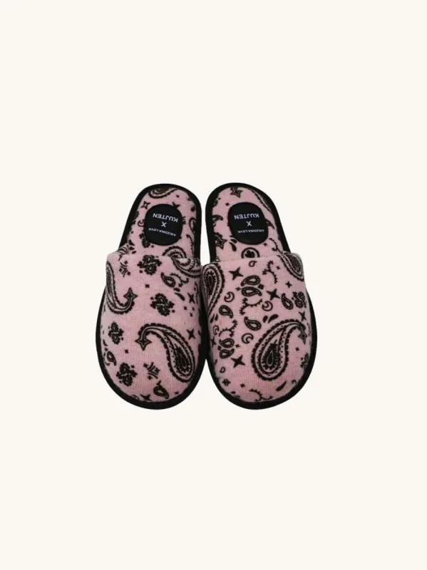 SLIPPERS PINK ARIZONA LOVE x KUJTEN sold by Arizona Love