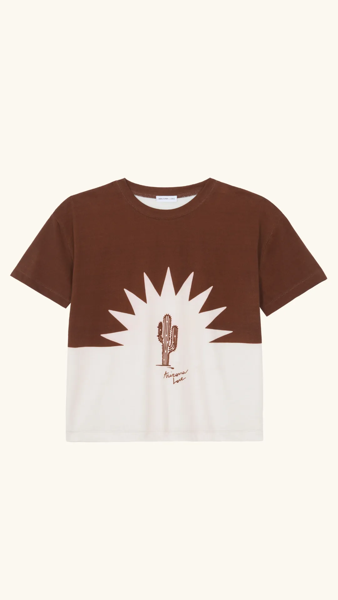 T-shirt cactus brown sold by Arizona Love product image thumbnail 3