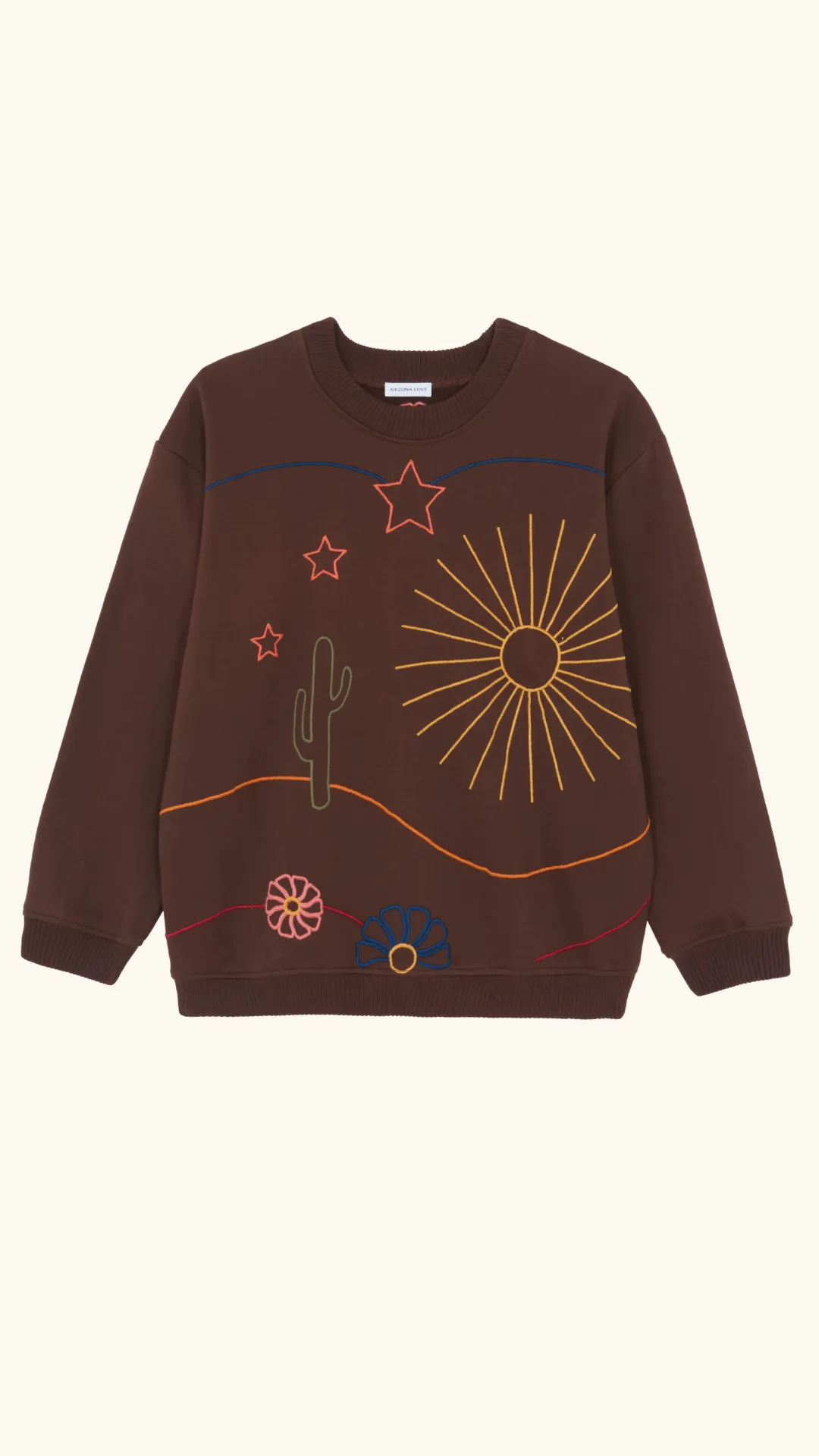 Brown sweat sold by Arizona Love