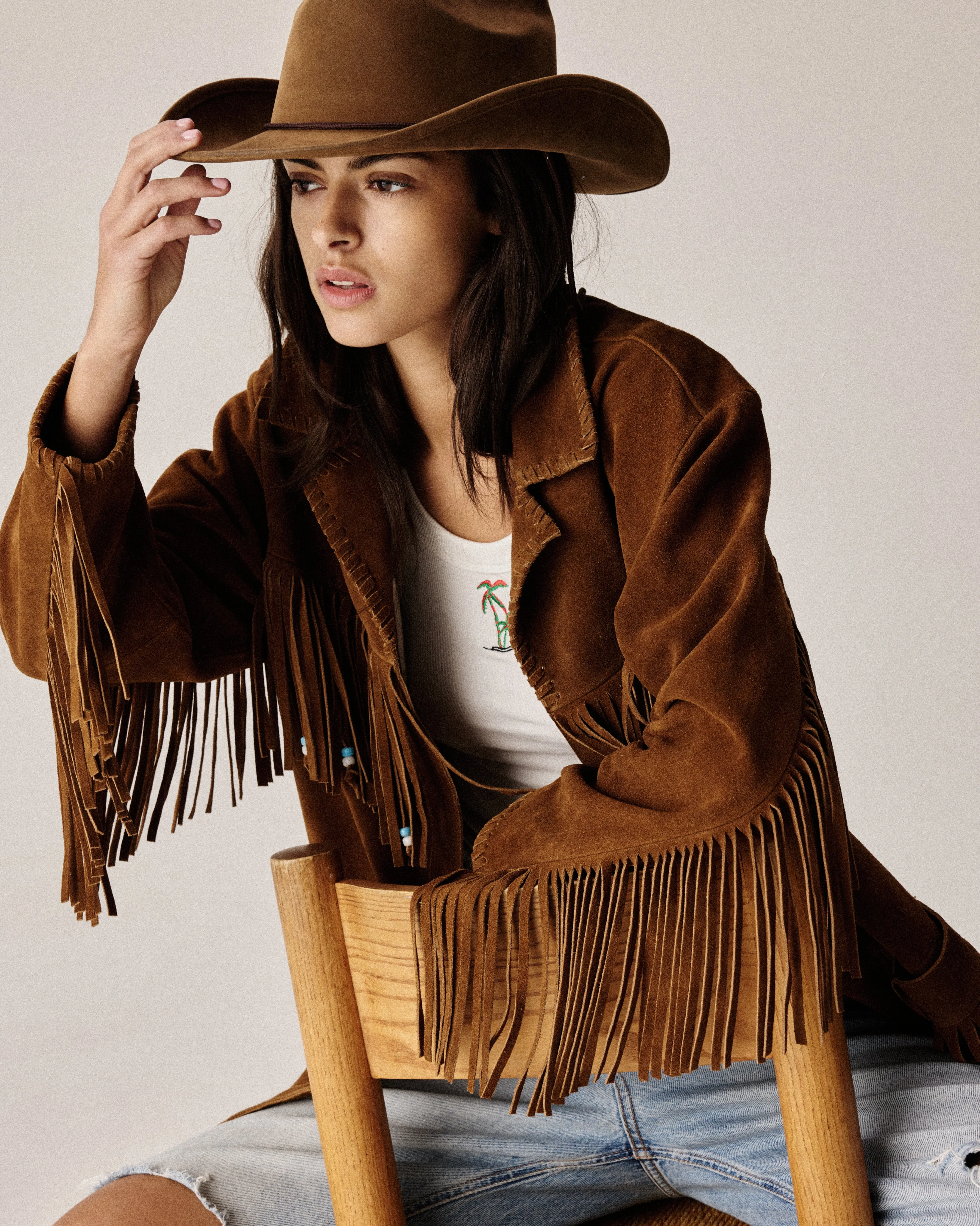 Suede Jacket sold by Arizona Love product image thumbnail 3