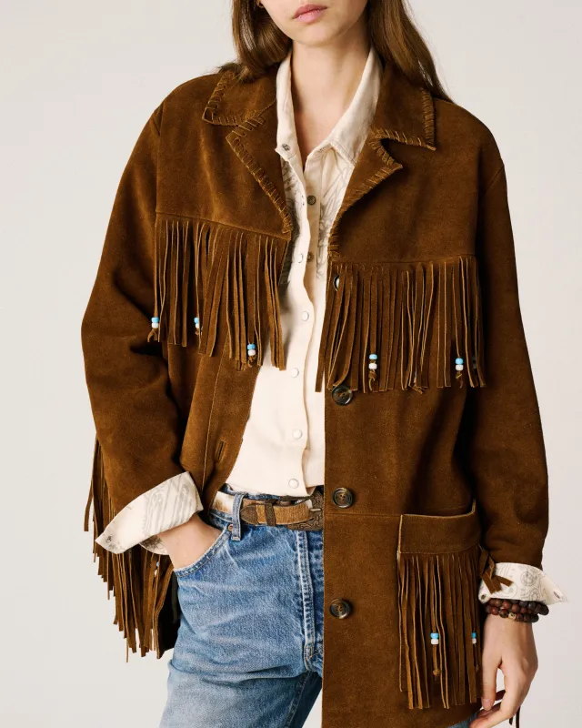 Suede Jacket made by Arizona Love