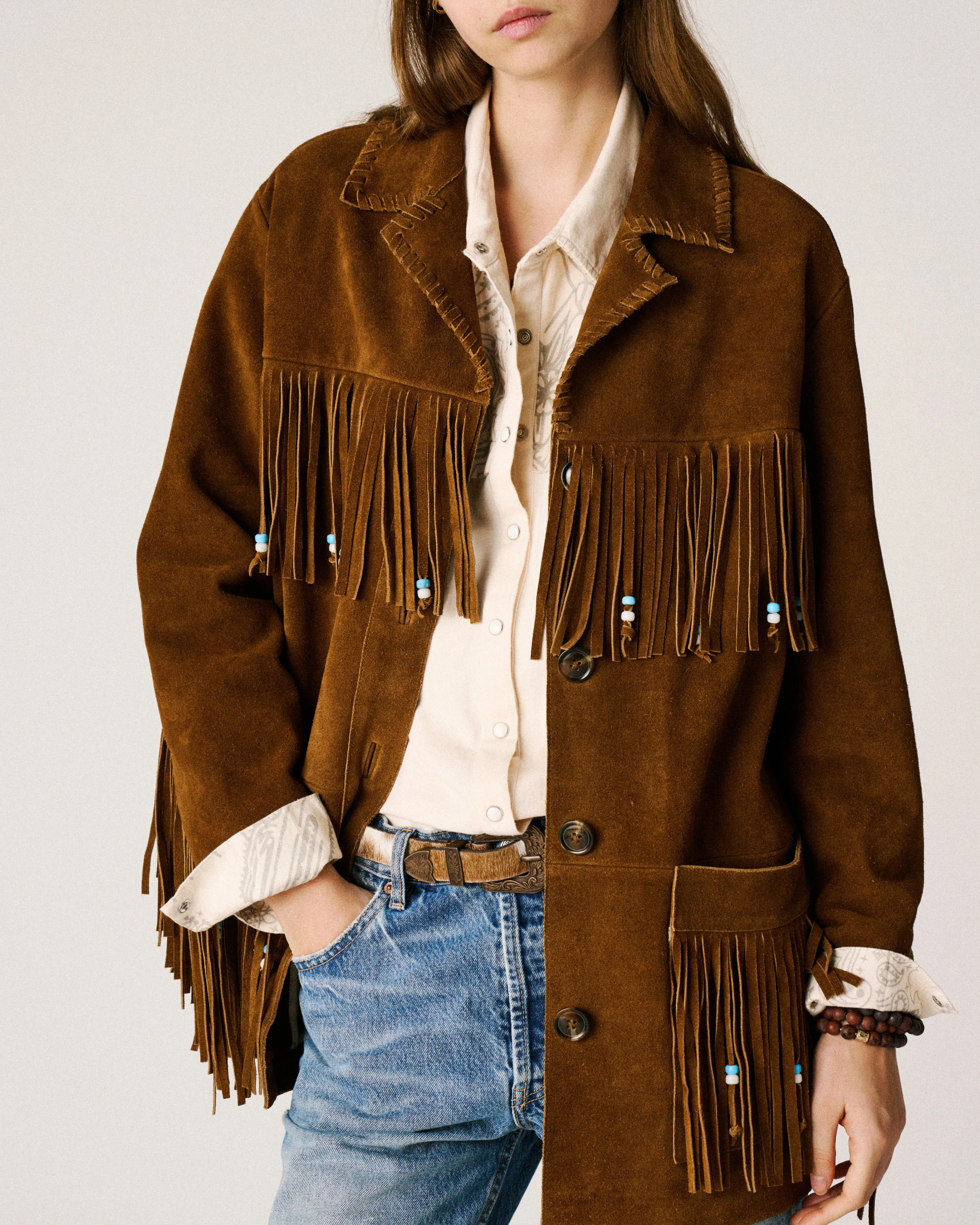 Suede Jacket sold by Arizona Love