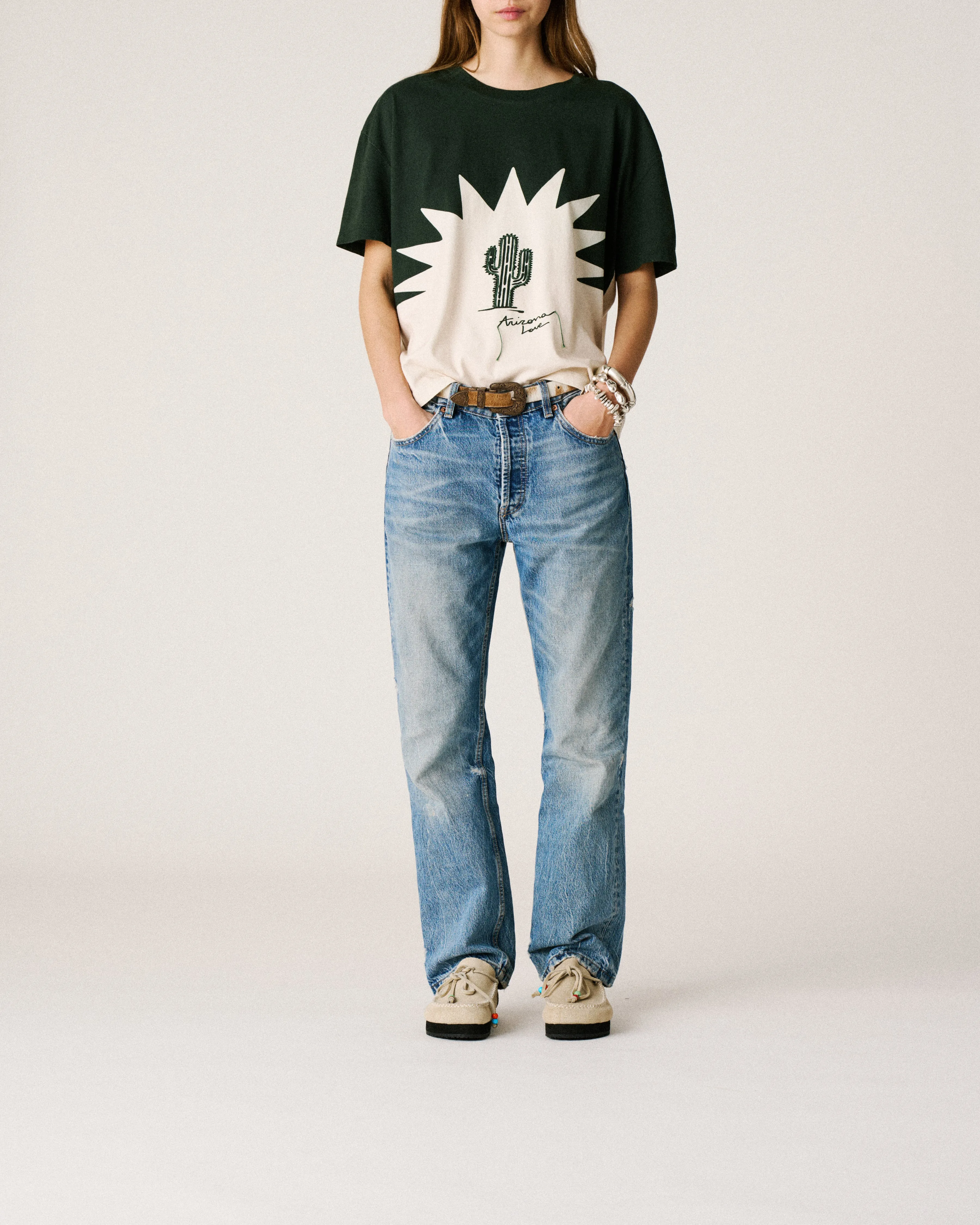 T-SHIRT CACTUS GREEN sold by Arizona Love product image thumbnail 3