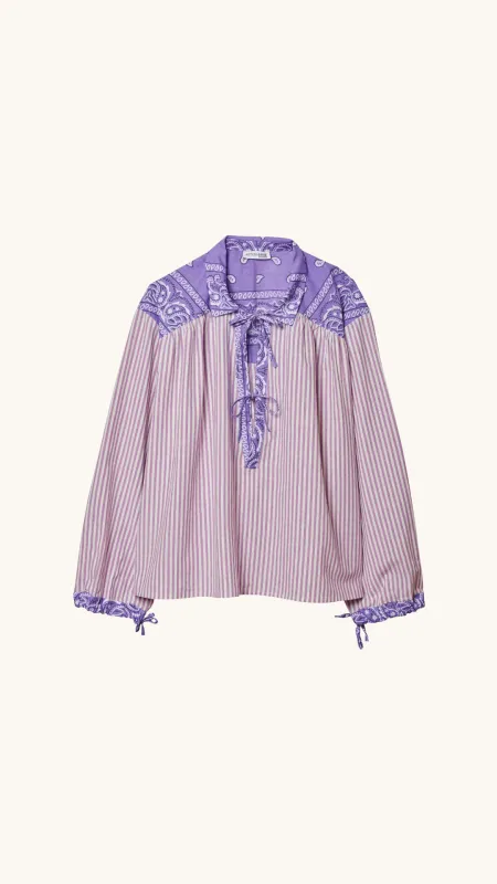 Bella shirt violet sold by Arizona Love