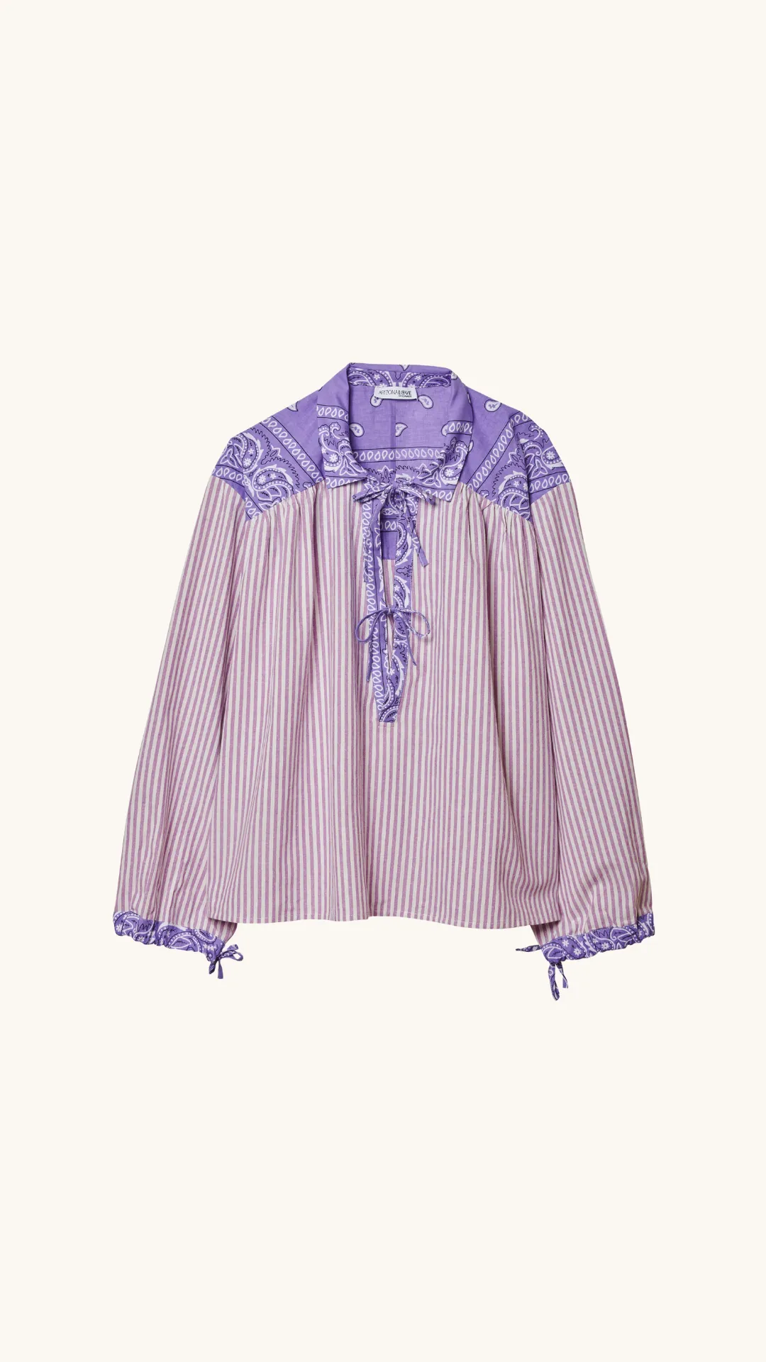 Bella shirt violet sold by Arizona Love