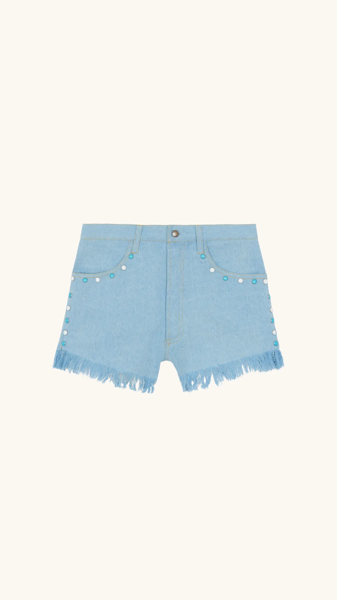Rivet denim short sold by Arizona Love product image thumbnail 4