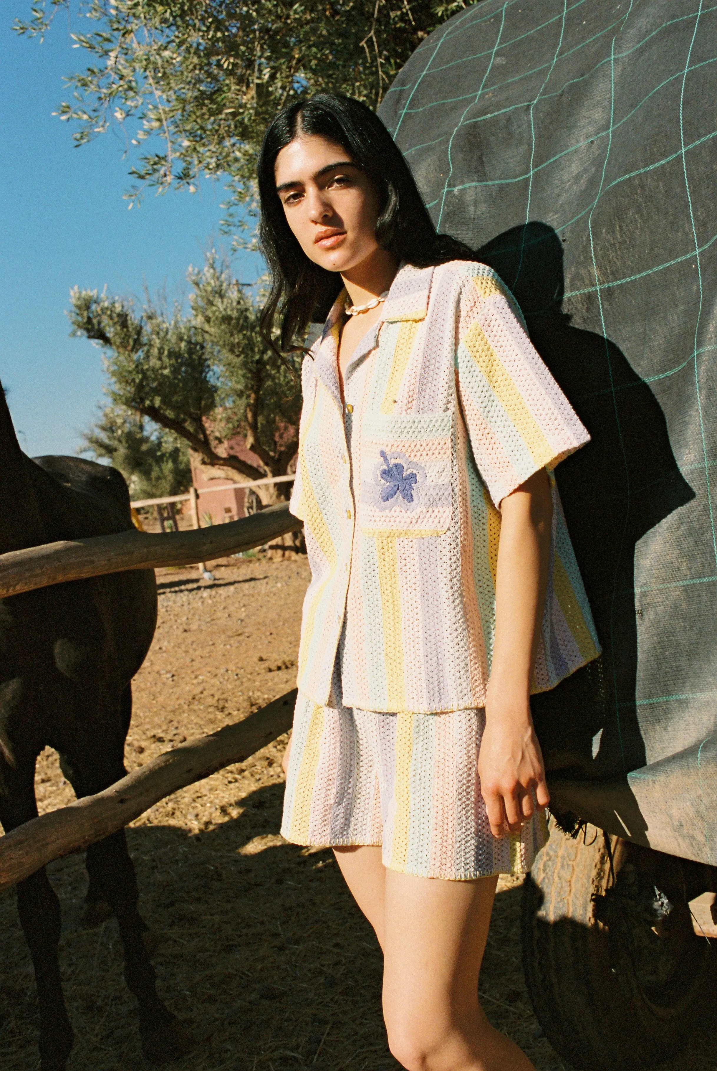 Pastel crochet short sold by Arizona Love product image thumbnail 2