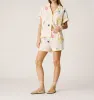 Crochet embroidered short sold by Arizona Love