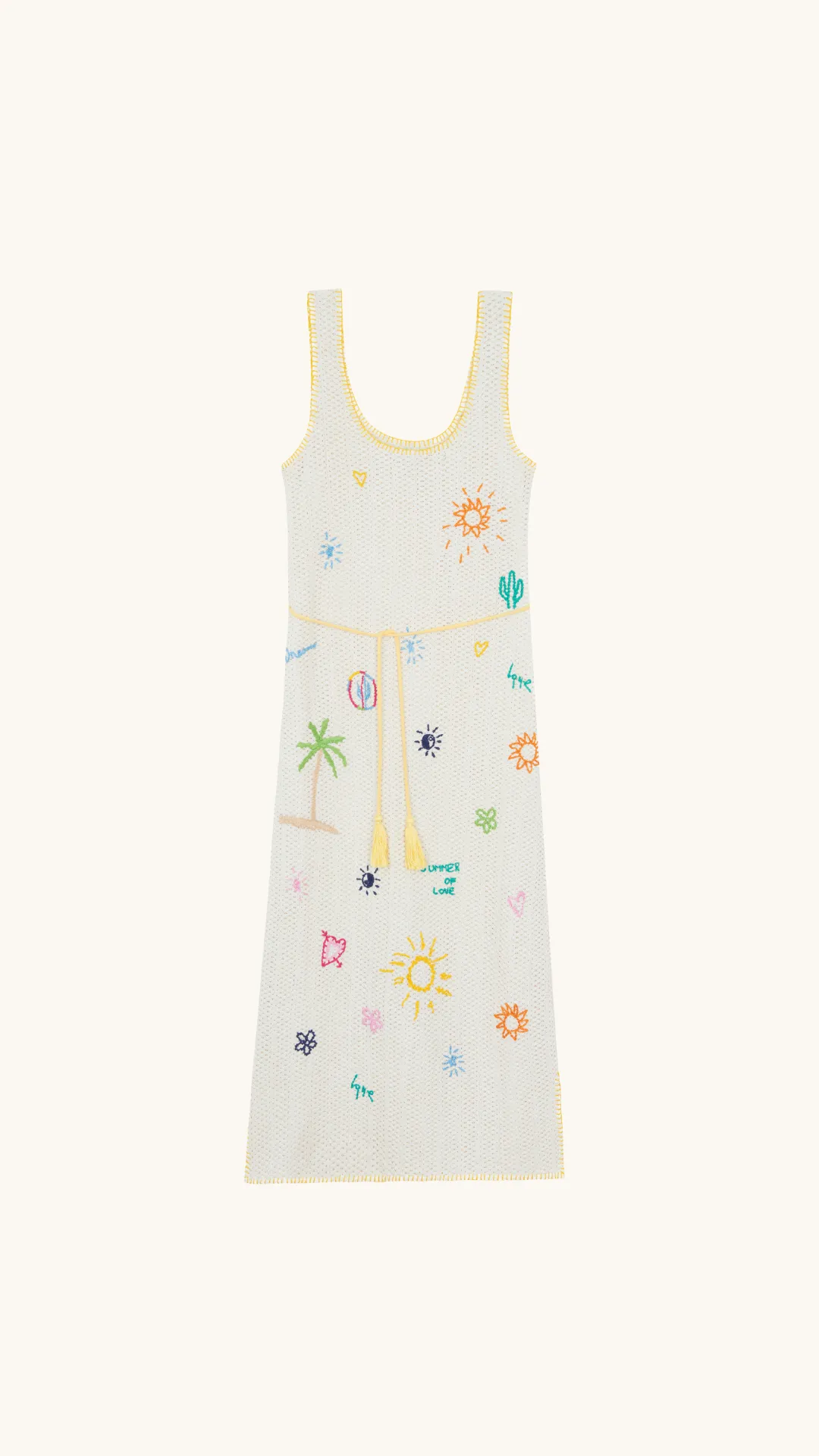 Crochet embroidered dress sold by Arizona Love product image thumbnail 3