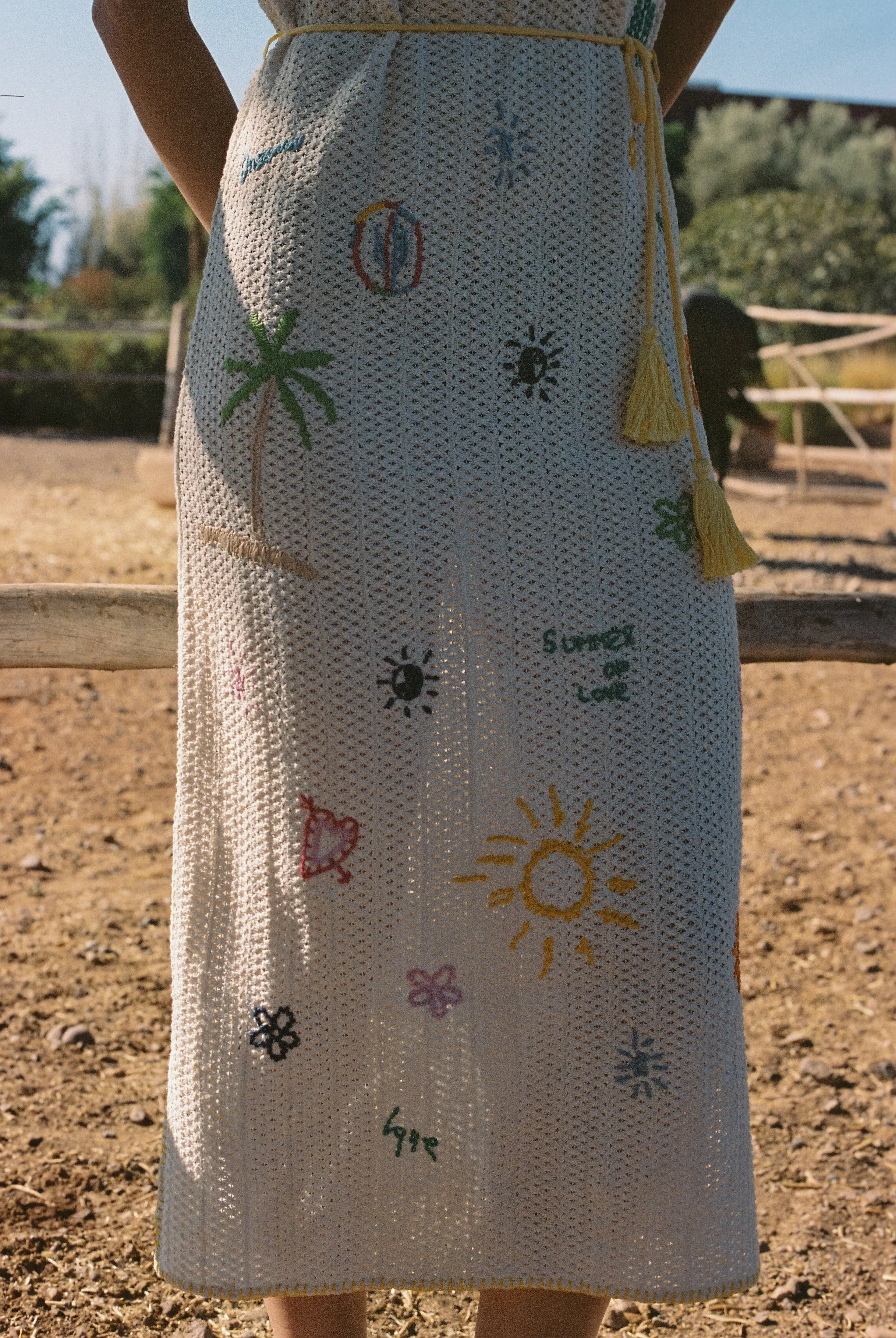 Crochet embroidered dress sold by Arizona Love product image thumbnail 2