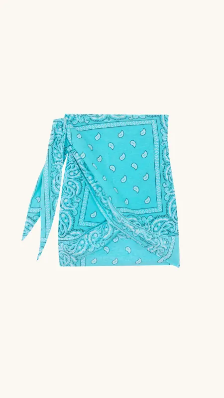 Bandana Aqua Sharong made by Arizona Love