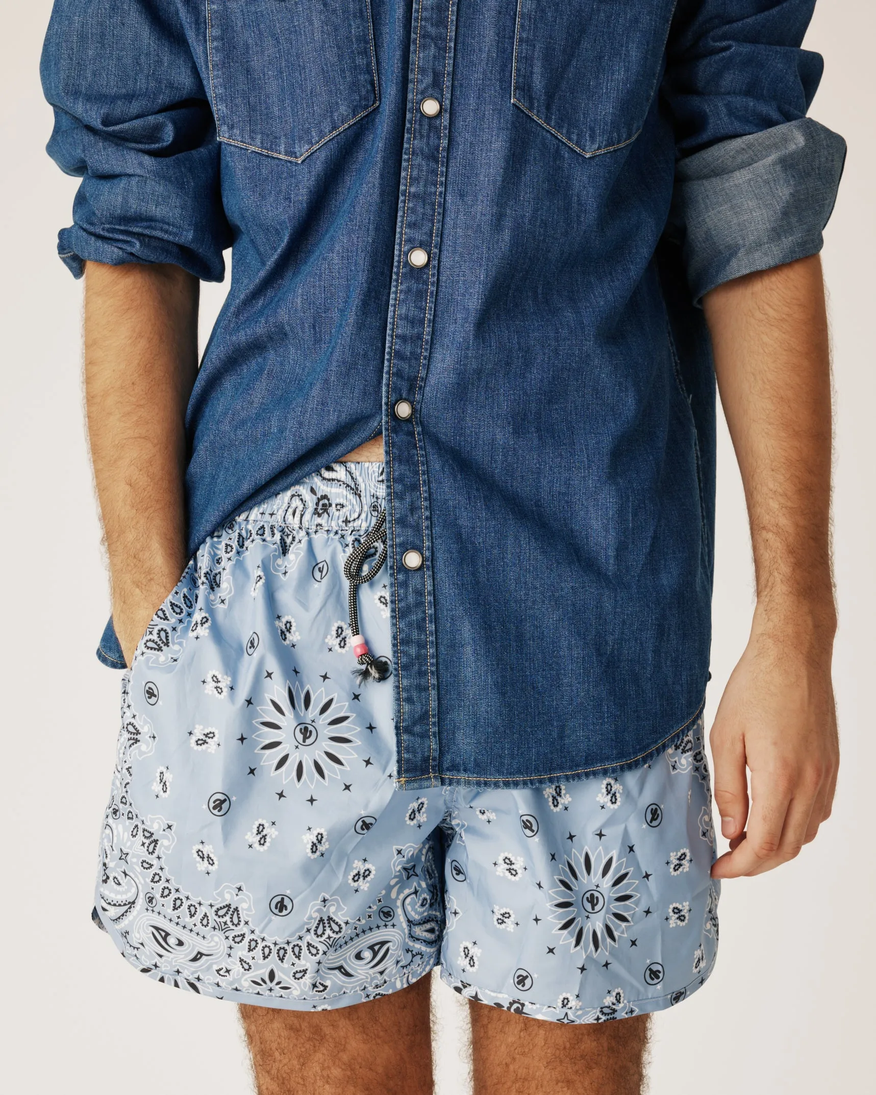 Men swimwear blue sold by Arizona Love product image thumbnail 3