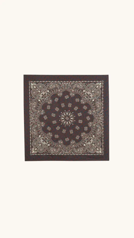 Silk scarf bandana leopard sold by Arizona Love