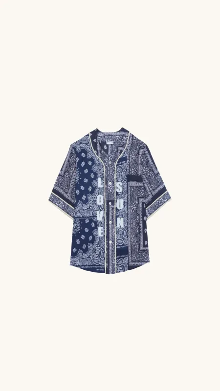 Bandana navy shirt sold by Arizona Love