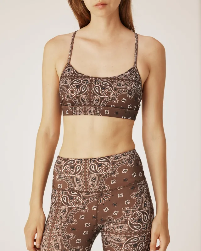 Yoga bra choco sold by Arizona Love