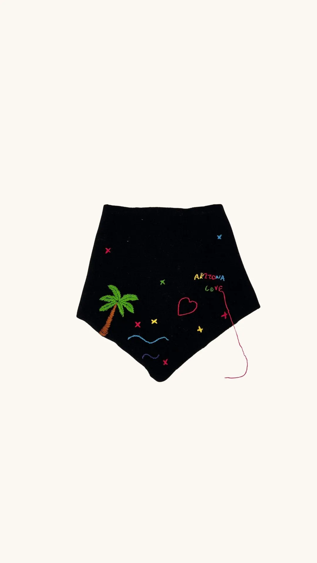 Palm black scarf sold by Arizona Love product image thumbnail 3