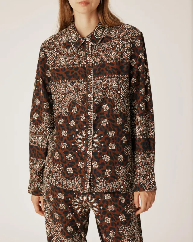 Leopard shirt sold by Arizona Love