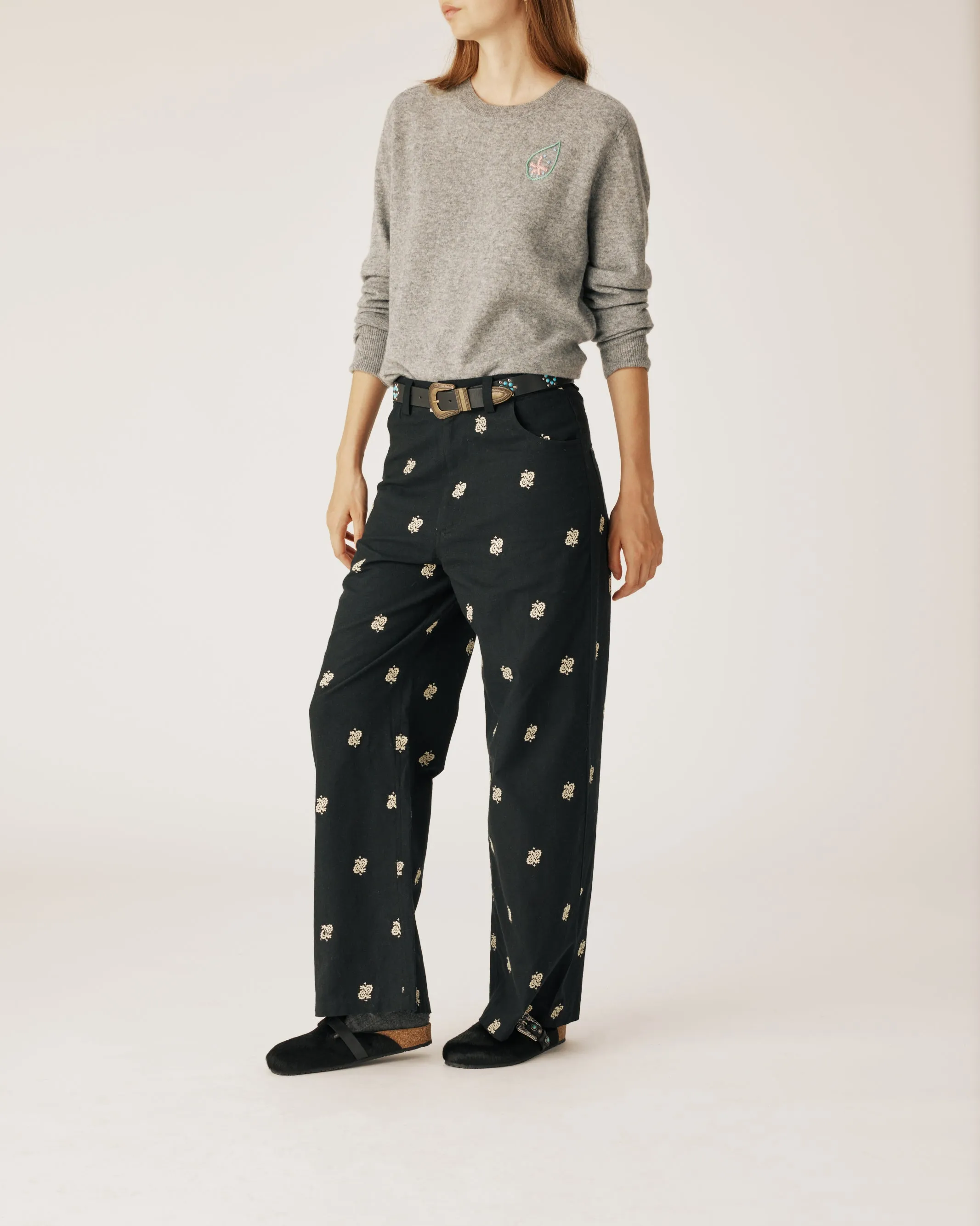 Black Paisley Pants sold by Arizona Love